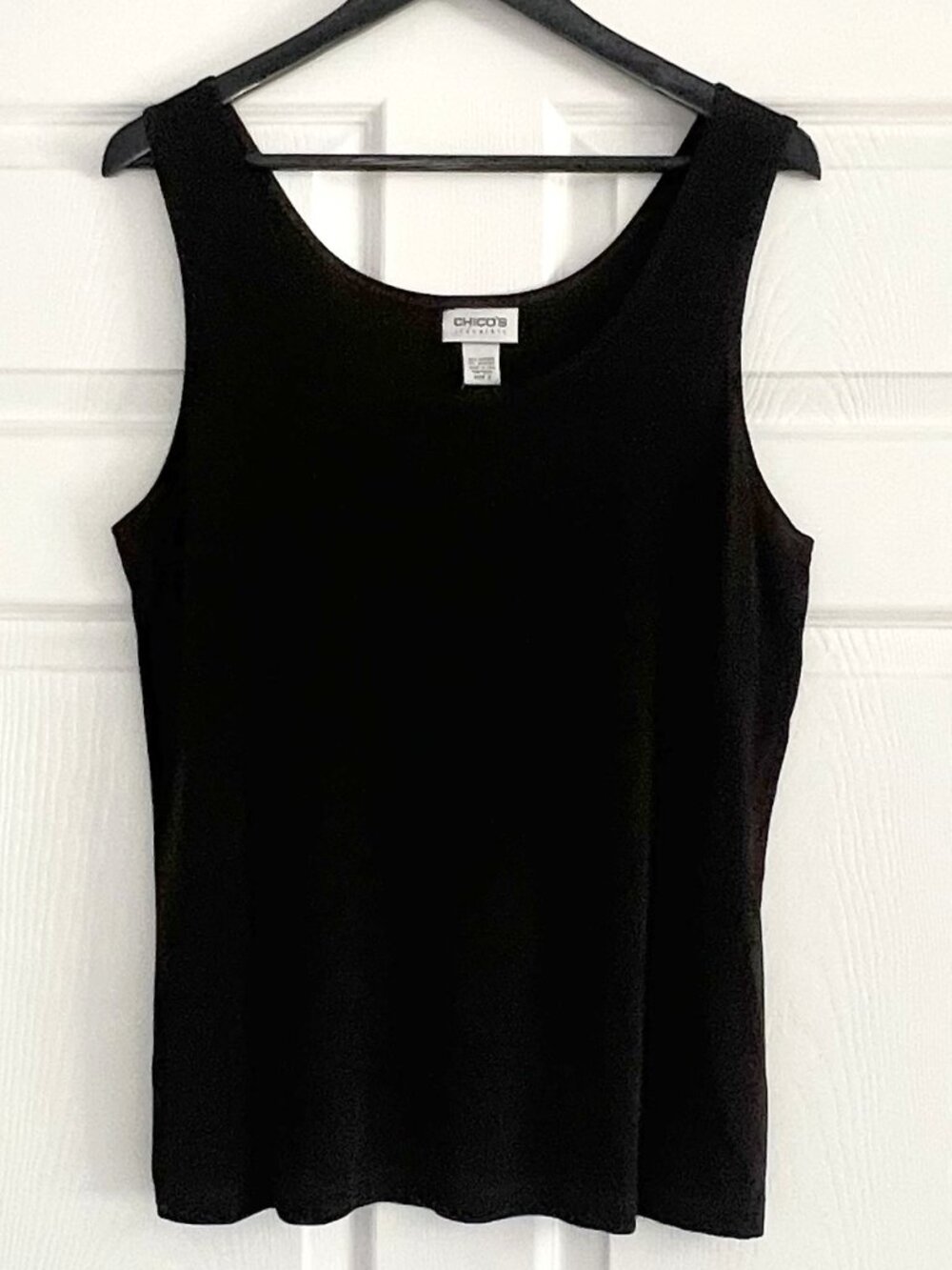 Chico's Travelers Contemporary Tank Top Size 3 XL Brown Chocolate Chip NWT